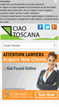 Mobile Screenshot of ciaotoscana.it